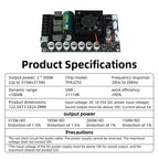 DC 18-55V TPA3255 Fever HIFI Digital Amplifier Board 300W+300W High Power Stereo Amplifier Module