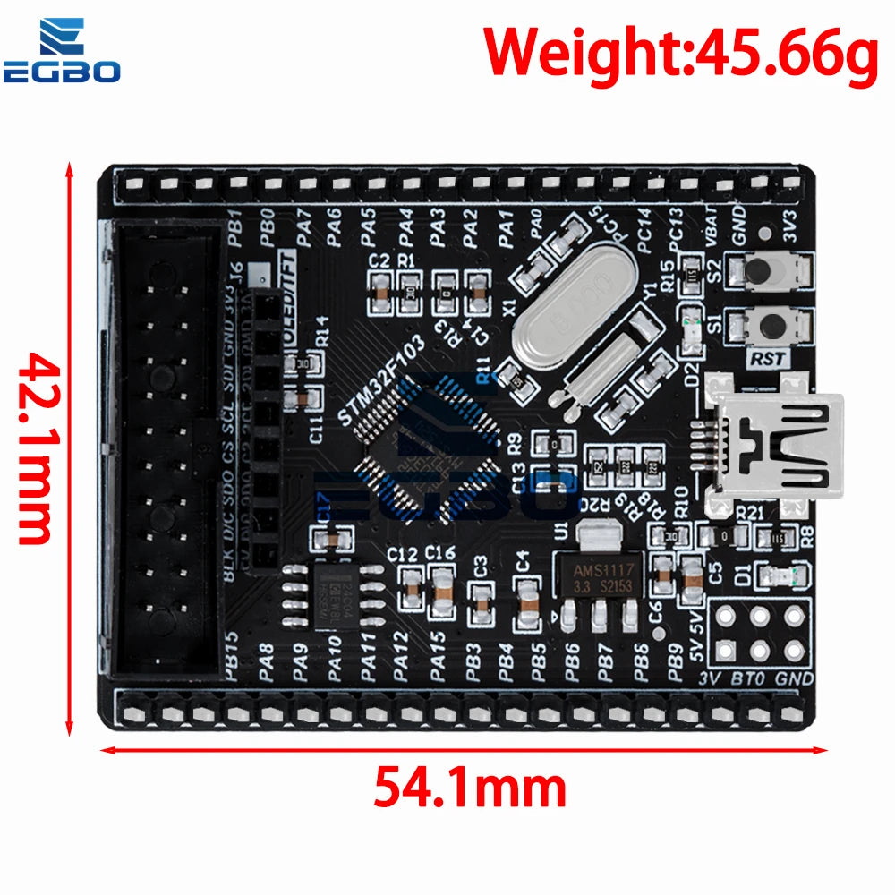 STM32F103C8T6 stm32f103 stm32f1 STM32 system board learning board evaluation kit development board