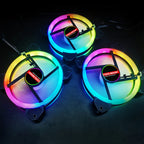5-24V 3 Pin RGB Connector 1 To 1 2 3 4 5 3pin Wire Splitter Extension Cable for Computer Fan Motherboard AURA RGB LED Tape Light