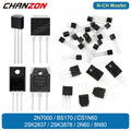 Original 2N7000 BS170 2SK2837 2SK3878 2N60 8N80 N-Channel Mosfet Transistor TO-92 TO-3P TO-251 TO-220F Integrated Circuit