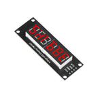 0.36 Inch 4 Bits 6-Digit LED Digital Display Tube Module 5V 7 Segments TM1637 0.36" Anode Tube Decimal Display Module