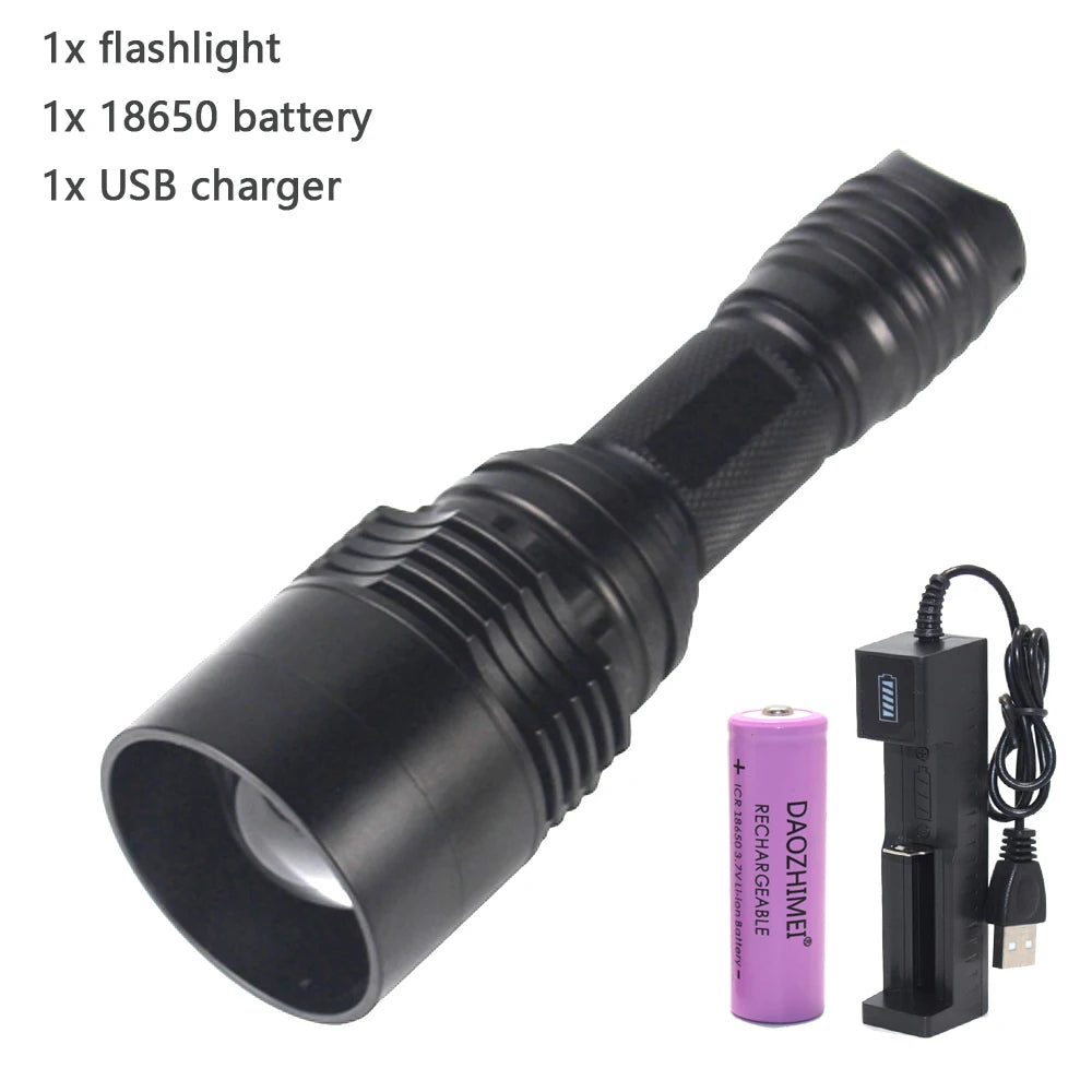C11 infrared IR850nm&940nm LED Zoom High Bright Night Vision Infrared Fill Light Tactical Hunting Zoom Flashlight IR lighting