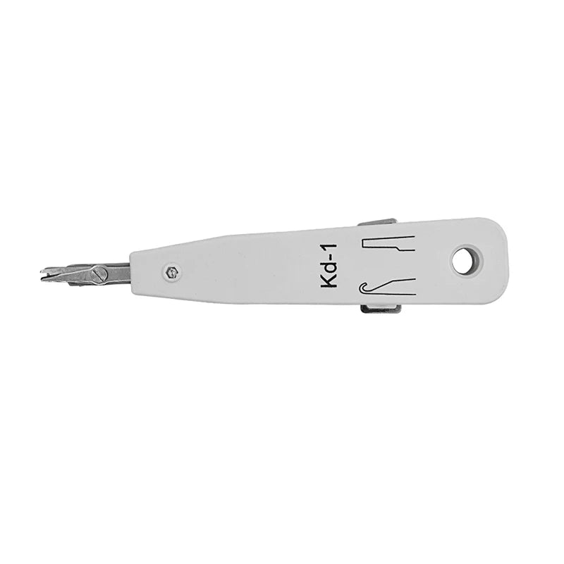 Multifunctional Wire Stripping Strippe RJ11 RJ45 LAN Telecom Phone Cable Punch Down Network Tool Kit Crimping Punch Tool Kd-1