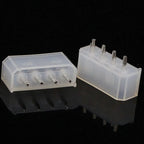 10/50Pcs 5.08mm IDE Connector 4P Straight Hollow Needle PCB Solder Molex Big IDE 4P ATX Power Socket
