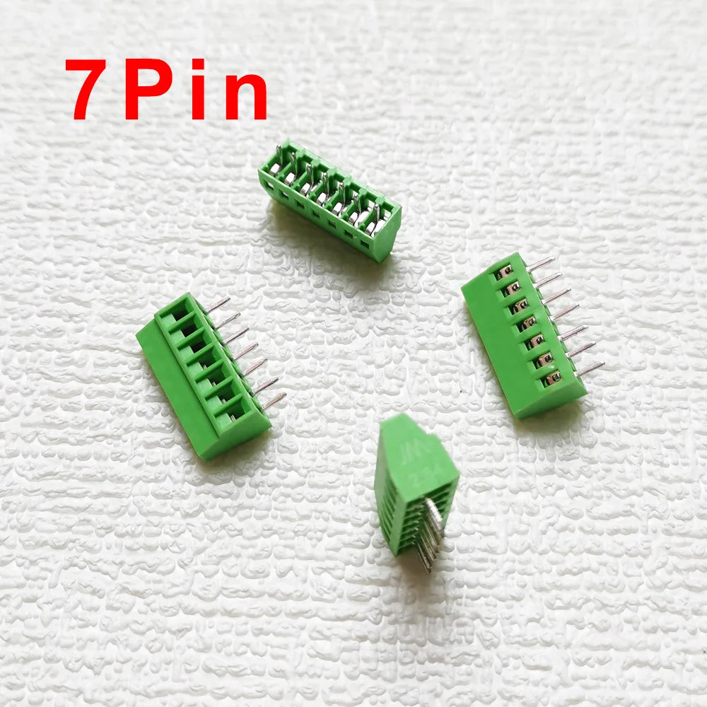 5/10pcs KF128 2.54mm PCB Mini Screw Terminal Blocks Connector for Wires KF128-2.54 2P 3P 4P 5P 6P 7P 8P 9P 10P 12P 16P Terminal
