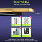 30W Wireless Charger Pad for iPhone 17 16 15 14 13 12 11 Samsung S26 Xiaomi Phone Chargers Induction Fast Charging Dock Station