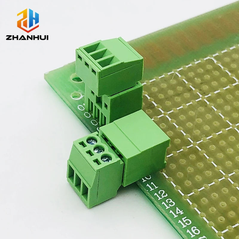 10/5Pairs 2EDG 2.54mm Pitch PCB Screw Terminal Block - Straight/Right Angle Pin Header Male Female Plug Socket Connector