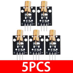 KY-008 650nm Laser Transmitter Module with Laser Sensor Module Non-Modulator Tube Laser Receiver Module Kit