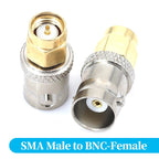 SMA Male Female to BNC Male Female Adapter SMA to BNC Connector for Wireless LAN Device, Coaxial Cable, Radio Antenna Adapt