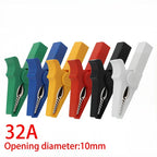4mm Multimeter Pen Cable Probes Alligator Clip 55mm Battery Test Crocodile Clamp Connector for Banana Plug Alligator Clip 6pcs