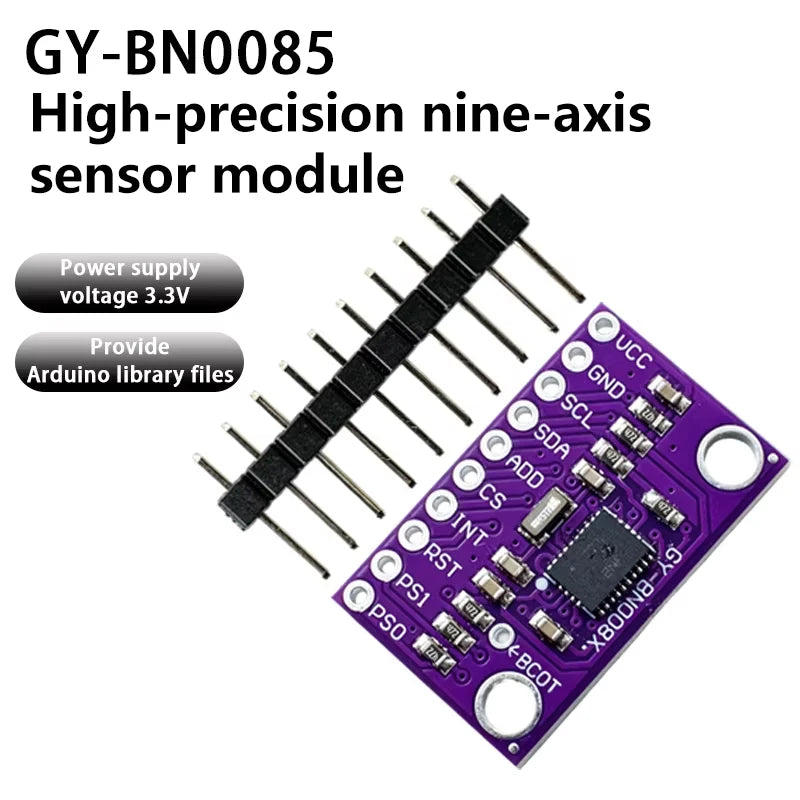 WAVGAT High Accuracy Nine-Axis 9DOF AHRS Sensor Module GY- BNO080 BNO085 GY-ICM20948V2 AR VR IMU