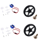 Feetech FS90R Mini RC Servo 360 Degree Continuous Rotation Micro Motor 4.8-6V 1.5KG Wheel for Smart Robot Microbit RC Car Drone