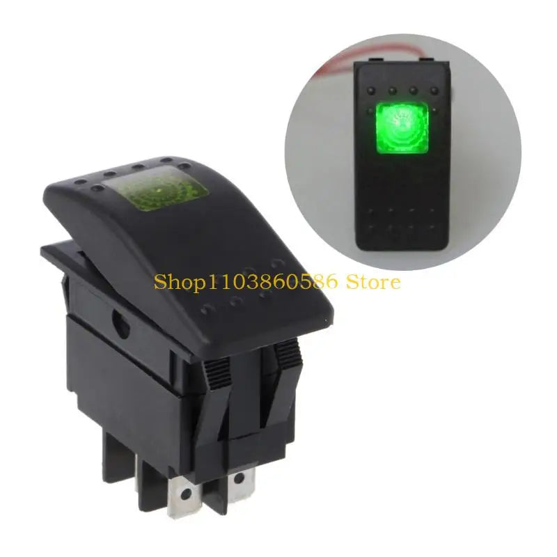242A Universal 12V 20A Lighted Toggle Switch Car Marine Boat RV Power Switch Button