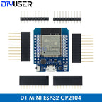 ESP32 S2 Mini / ESP8266 D1 Mini Board CH340 / ESP32-S2FN4R2 4MB FLASH 2MB PSRAM MicroPython For Arduino Development Board