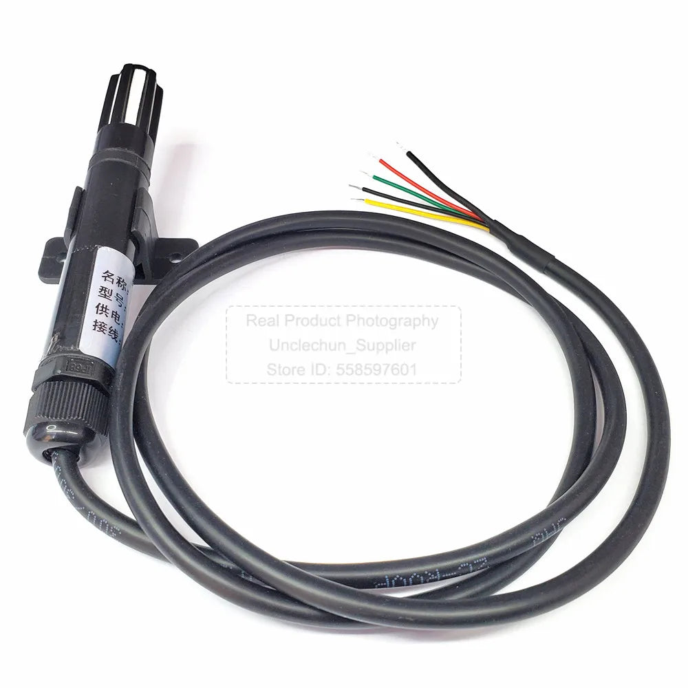 BME280 High Precision Temperature and Humidity Sensor Probe Cable 1M 2M 3M 5M Digital Sensor I2C or RS485 Waterproof Shield