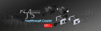1pc New Arrival LED PowerCon AC Coupler Adapter Extender connector High quality Speakon Panel mount straight adapter