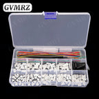 SH1.0MM JST 1mm Cable Connector Kit JST Male Header 3P-12P with 28AWG Crimped With Terminal for GPS Racing Drone Wire