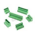 1set 2EDGRK 2.54mm 3.5mm 3.81mm 5.08mm 7.62mm Pitch 15EDGRK 2P 3P 4P 5P 6P~12PIN Solderless Docking Type PCB Terminal Connector