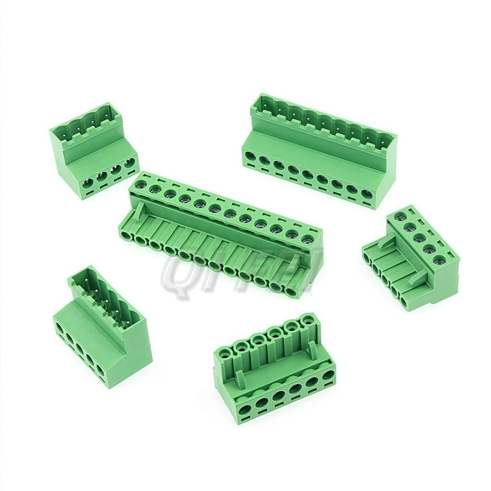 1set 2EDGRK 2.54mm 3.5mm 3.81mm 5.08mm 7.62mm Pitch 15EDGRK 2P 3P 4P 5P 6P~12PIN Solderless Docking Type PCB Terminal Connector