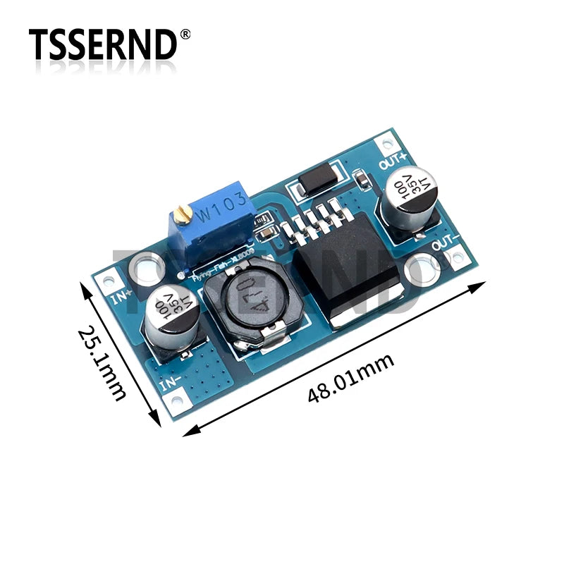 3Pcs XL6009 DC-DC Buck Boost Voltage Converter Power Module 4A 400KHz Adjustable Switch Module 3.8-30V to 1.25-35V Power Supply