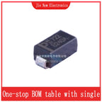 10PCS/100PCS SMD Schottky Diode B340A-13-F B2100A B220A B230A B240A-13-F B260A-13-F B320A B330A  B350A B360A-13-F B1100 DO-214AC