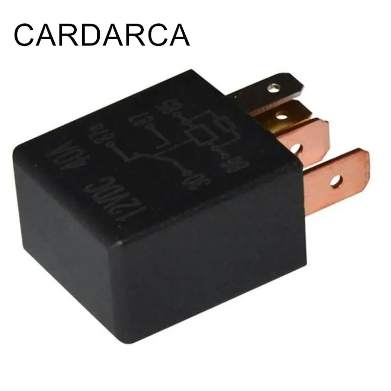 CARDARCA auto relay 4pin 5pin 40A 12V 24V DC car Relay Universal Automotive Violet Relay