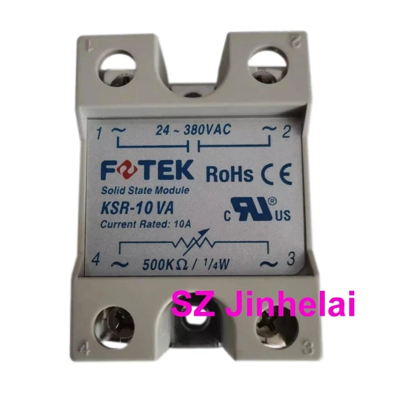 FOTEK KSR-25AA 10AA 40AA 75AA -H 10VA 25VA 40VA 50VA 75VA Authentic Original Single-phase Solid State Relay