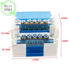 (BBQ4)Din Rail Terminal Block WKH207 Power Distribution Box Modular Connection Block
