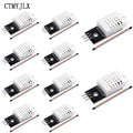 10pcs DHT22 Digital Temperature and Humidity Sensor DHT22 AM2302 Module+PCB With Cable For Arduino Sensors Board DIY Kit