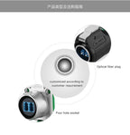 CNLINKO M24 Fiber Optic Connector LC High Performance Single Mode Conenctor Quick Assembly Waterproof IP68 for Networking FTTH
