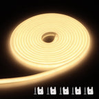 1M-35M 220V 110V COB LED Strip Light RA90 Super Bright 320LEDs/m Flexible Outdoor Lamp Waterproof LED Tape With EU US Power Plug