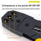 Special Cata7 Crimper Tool Network For Handmade RJ11 RJ45 4P4C 8P8C Multifunction Modular Plugs Cata7 10G/Gigabit RJ45 Connector