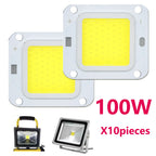 10Pcs Super Power LED Chip 100W 70W 50W 30W 20W 10W 27-36V For Floodlight Spotlight Bulbs Diode LED Ceiling Light Lamp Source