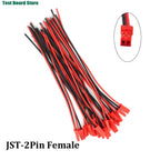 10/20/50PCS 100mm/300mm Male Female Connector JST Plug Cable For RC BEC Battery Helicopter DIY FPV Drone Quadcopter