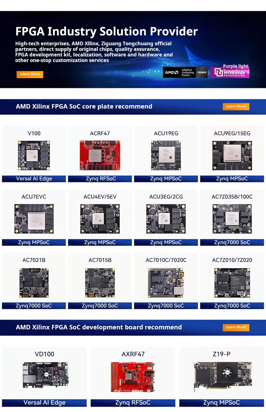 Alinx AXRF49 RF Development Board AMD Xilinx Zynq UltraScale+ RFSoC XCZU49DR FPGA | High-Performance Design