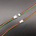 10Pairs Mini Micro JST 1.25 Connector Pitch 1.25mm 2/3/4/5/6Pin Male Female Plug Connector with Cables Wire Length 10CM 15CM