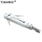 TISHRIC  Krone RJ45 Crimper Lsa-plus Network Kit  KD-1 Adjustable Networking Cable Tester For Telecom Phone Wire RJ11 Ethernet