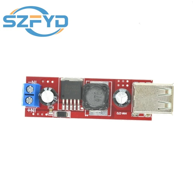 LM2596 DC-DC Step-down Converter Module DC 6V-40V To 5V 3A Double USB Charge Dual USB