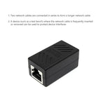 RJ45 Coupler Extender Connector Cat 5 Cat6 Cat6a Ethernet Coupler Female To Female PC Hardware Adapters Ethernet Cable Extender