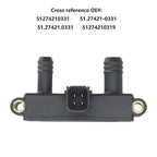 New Turbo Pressure Sensor Differential Pressure Sensor Pressure Sensor For MAN Truck
