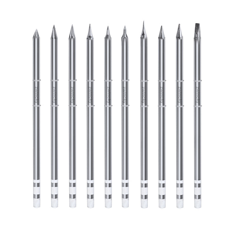T12 Tip Soldering Iron Tip T12-D24 ILS J02 K KU for Hakko Fx951 DIY T12 Soldering Station Kits Welding Tools