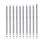 T12 Tip Soldering Iron Tip T12-D24 ILS J02 K KU for Hakko Fx951 DIY T12 Soldering Station Kits Welding Tools