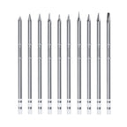 T12 Tip Soldering Iron Tip T12-D24 ILS J02 K KU for Hakko Fx951 DIY T12 Soldering Station Kits Welding Tools