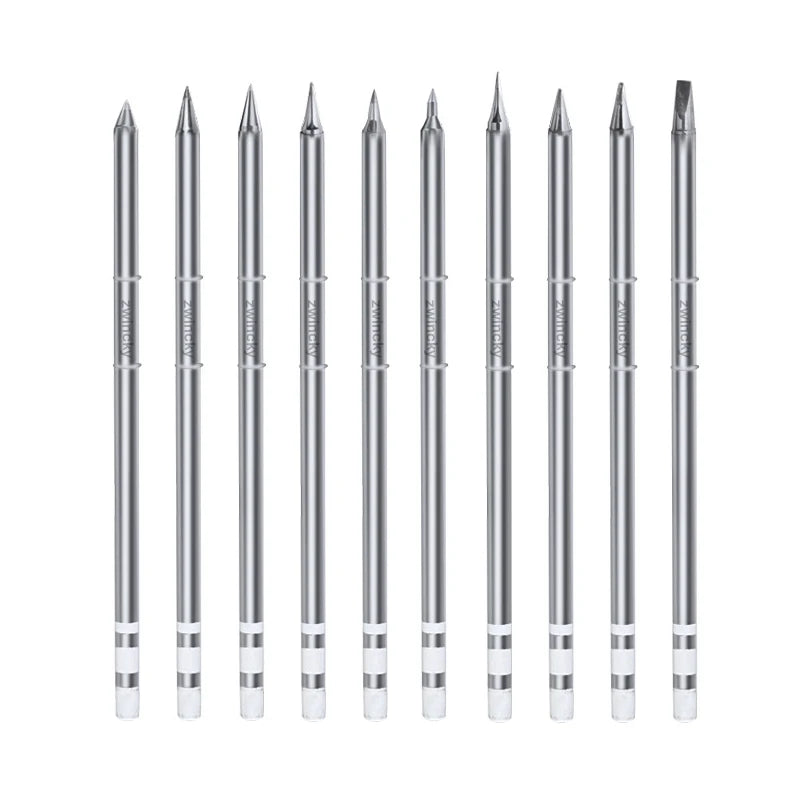 T12 Tip Soldering Iron Tip T12-D24 ILS J02 K KU for Hakko Fx951 DIY T12 Soldering Station Kits Welding Tools
