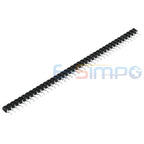 10-100PCS 2.54mm PH3 1*40P Round Hole Female Header Tin Single Row 40P 0.1" Breakable Stackable PCB IC Crystal Socket Connector