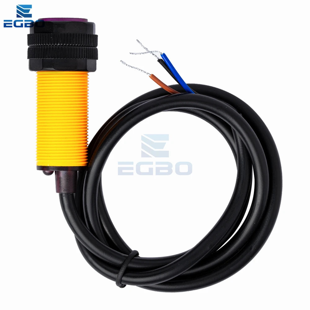 1~10PCS Smart Car Robot E18 D80NK Infrared Obstacle Avoidance Photoelectric Sensor Proximity Switch Detection Range Adjustable