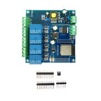 ESP32 Relay Development Board AC / DC Power Supply WiFi Bluetooth BLE 4 Channel Relay  ESP32 Module