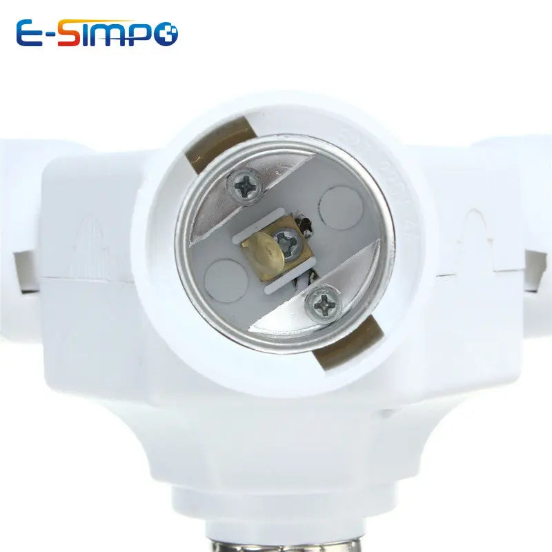 1pc E27-4E27 7E27 E26CFL LED Lamp Base Light Socket Splitter Extender Universal 250V2A Medium Edison Screw Lamp Holder Adapter