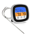 Digital Waterproof Meat Thermometer for Cooking Instant Read Food Thermometer for Grill BBQ with Accurate Temperature Display