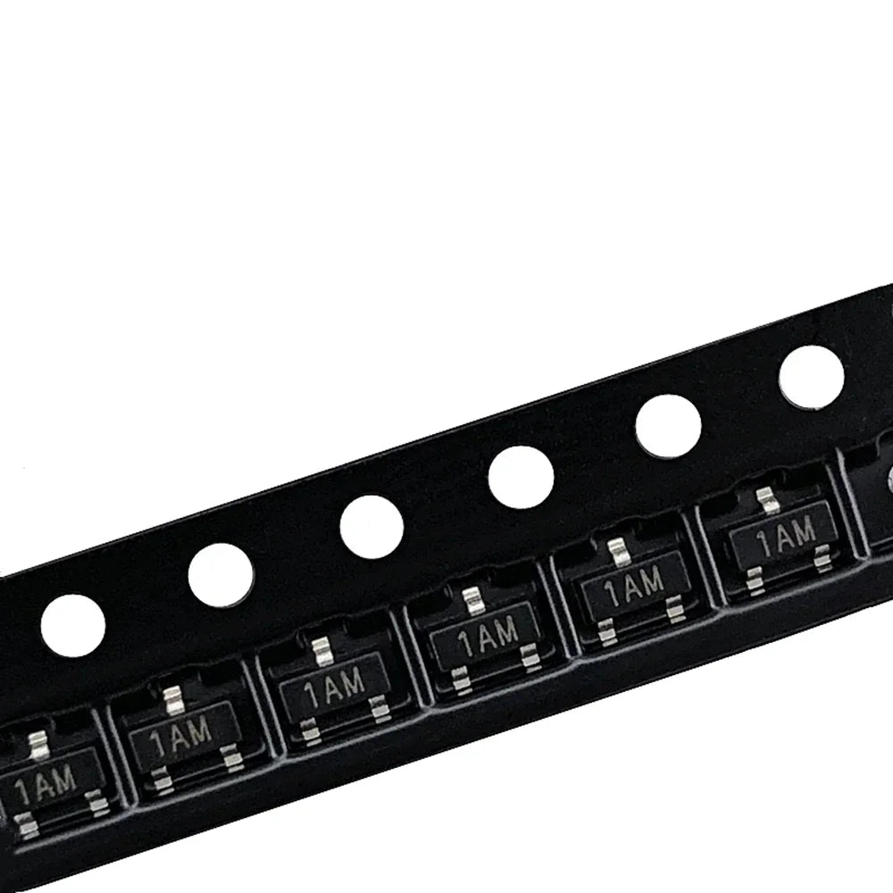 (100 Pcs)(10 Pcs) (1000 Pcs)MMBT3904 1AM SOT-23 2N3904 3904 SMD Triode NPN Signal Transistor  40V 200mA